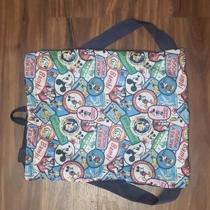 Disney characters backpack sack draw string top mickey Minnie mouse Tinkerbell